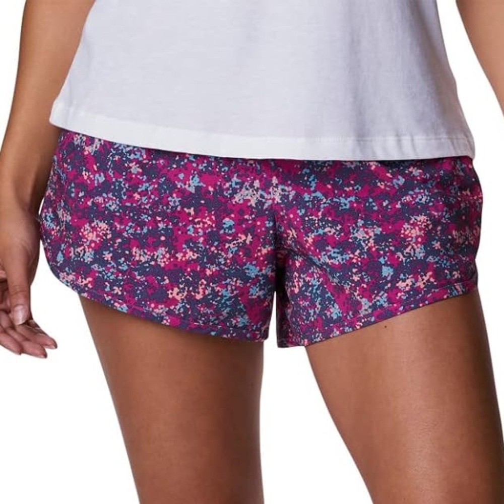 COLUMBIA women’s 3X bogota bay stretch printed swim trunks shorts 6” inseam NWT - Picture 3 of 11
